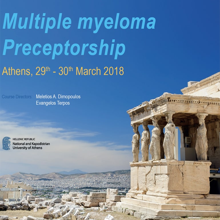 Multiple myeloma preceptorship