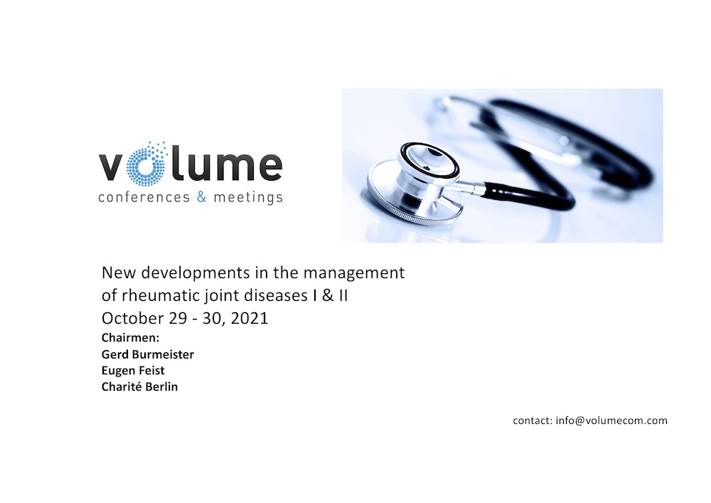 New developments in the management of rheumatic joint disease