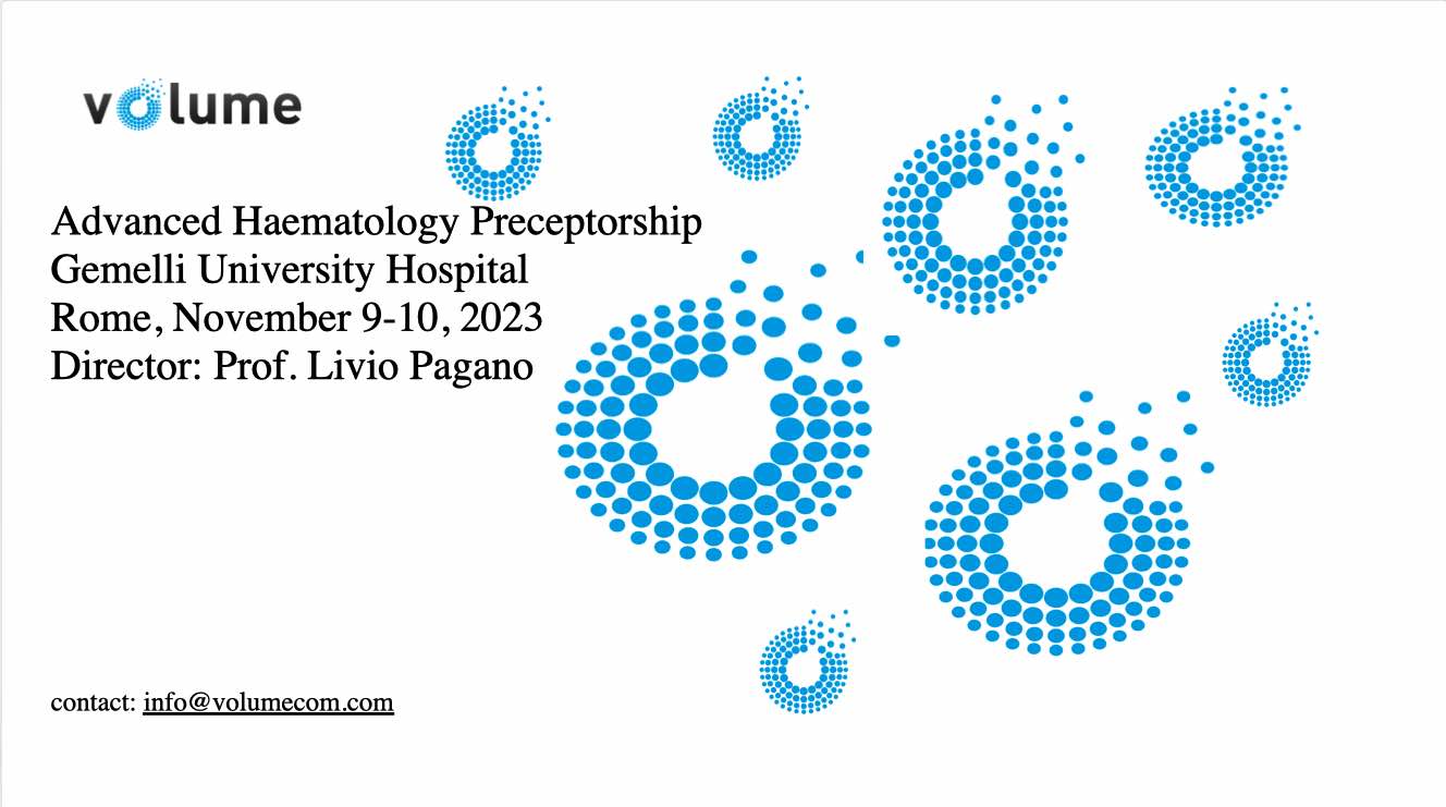 Advanced Haematology Preceptorship